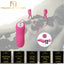 House Of Dasein Pink Electric Shock Nipple Clamps Vibrator Electro Sex Stimulation Bdsm - Pink