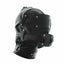 House Of Dasein Black Full Hood Blindfold Dildo Gag Bdsm Sex Mask Headgear Fetish Kink - Black