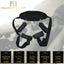 House Of Dasein Bdsm Full Restraints Set Bondage Slave Straps Wrist Ankle Cuffs Kit - Black
