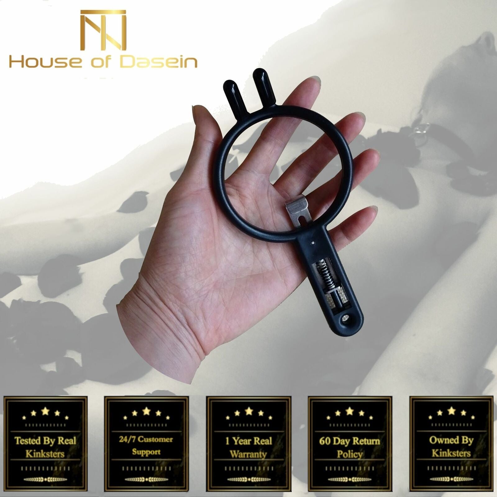 House Of Dasein Open Ring Sex Slave Mouth Gag Bdsm Humiliation Play Main image