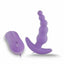 House Of Dasein Anal Beads Vibrator 10 Speeds Remote Prostate Massager Butt Plug - Purple