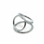 House Of Dasein Triple Stainless Steel Cock Ball Ring Chastity Device Bdsm - Silver - S