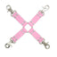 House Of Dasein Hogtie Restraints Set Bdsm Beginners Bondage Kit Kink Fetish - Pink