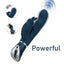 House Of Dasein Powerful Blue Rabbit Vibrator Clitoris G Spot Stimulation Waterproof Rechargeable - Blue