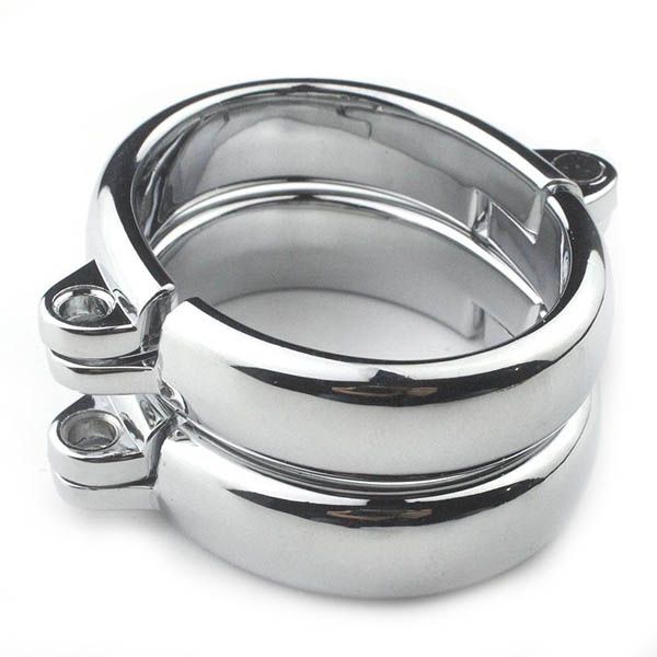 House Of Dasein Locking Metal Handcuffs Lockable Wrist Cuffs Bdsm Slave Play - Male Handcuff