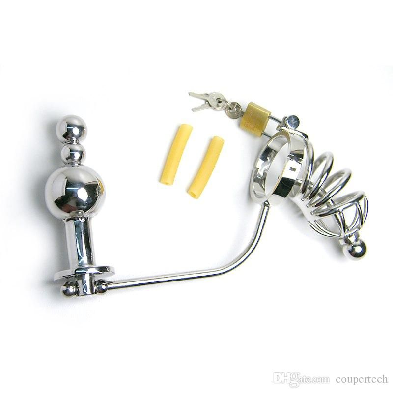 House Of Dasein Male Chastity Belt Stainless Steel Cock Cage Penis Ring Bondage Kink - 38Mm Main image