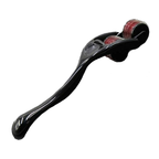 House Of Dasein Bdsm Pinwheel Double Rotating Metal Prick Spike Roller Wartenberg Wheel - Red