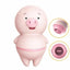 House Of Dasein Cute Pink Pig Licking Vibrator Tongue Oral Sex Clitoral Simulator Nipple Massager - Pink