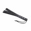 House Of Dasein Black Pu Leather Paddle Flogger Ass Spanking Whip Bdsm Sex Toys - Black