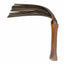 House Of Dasein Genuine Leather Spanking Flogger Bdsm Strip Paddle Handle - Brown