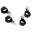 House Of Dasein Black Suction Cup Handcuffs Ankle Cuffs Shower Restraints Bdsm Bondage - Black - Whole Set
