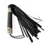 House Of Dasein Bdsm Black Rubber Flogger Ass Spanking Sex Whip Impact Toy - Black