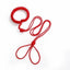 House Of Dasein Shibari Rope Collar Leash Handmade Bondage Restraints Toys Bdsm - Red