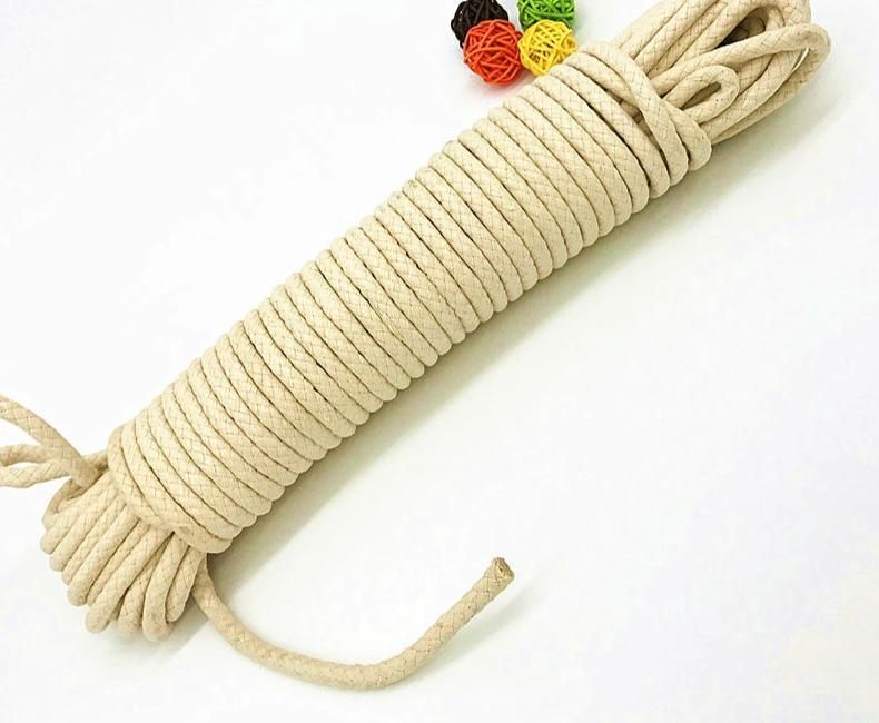 House Of Dasein Braided Waxed Cotton 4 / 5 6 8Mm Strong Shibari Bondage Rope Bdsm - 4Mm