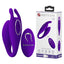 House Of Dasein Pretty Love 12 Speed Rabbit Vibrator U Type Remote Couples Wearable - Purple - Retail Box Packing