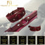 House Of Dasein Handmade Double Layer Leather Collar Bdsm Choker Necklace - Gold Leather