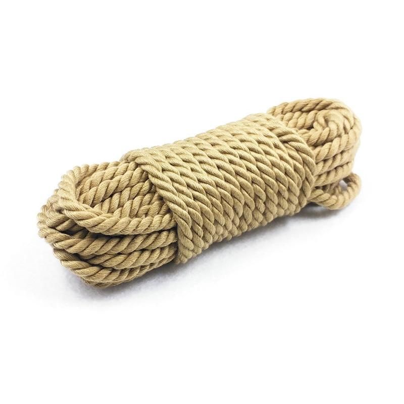 House Of Dasein 5M / 10M Soft Cotton Hemp Rope Shibari Kink Bdsm Fetish Restraints - 5 Meters