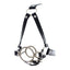 House Of Dasein Head Harness Open Mouth Gag Bondage Kink Fetish Restraints