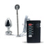 House Of Dasein Stainless Steel Anal Plug Wartenberg Wheel Electro Stimulation Bdsm - Red - With Small Anal Plug