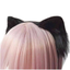 House Of Dasein 3 Colours Anime Neko Faux Fur Cat Ears Headband Kitten Cosplay Lolita - Black
