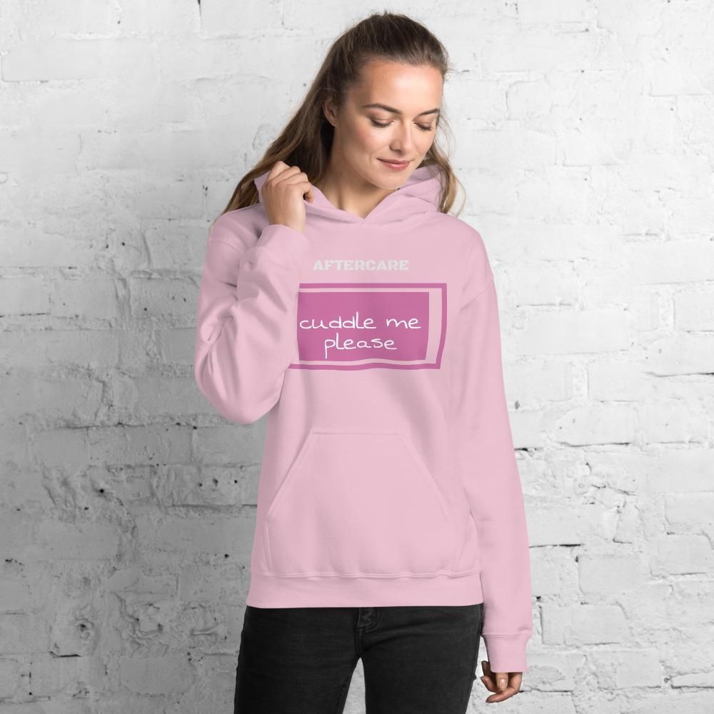 House Of Dasein Aftercare Hoodie Sweater Submissive Ddlg Bdsm Soft Cotton Polyester - Light Pink - 4Xl