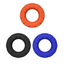 House Of Dasein 3Pcs Set Tyre Silicone Cock Penis Rings Male Delay Ejaculation Erection Adult Game Sex Toys - Blue