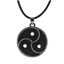 House Of Dasein Bdsm Pendant Necklace Triskelion Emblem Symbolic Jewellery - Antique Silver Plated
