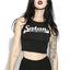 House Of Dasein Satan Daddy Crop Top Shirt Ddlg - Tan - Xl