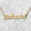 House Of Dasein Girl Gold Necklace Ddlg - Gold - Babygirl Necklace