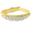 House Of Dasein Rhinestone Daddy Collar Ddlg Littles Accessories - Yellow