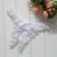 House Of Dasein Ruffled Crotchless Panties Women Underwear - White