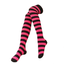 House Of Dasein Black Pink Thigh Highs - Black