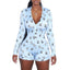 House Of Dasein Panda Sleeper Abdl Ddlg Onesie - Blue - Xl