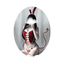 House Of Dasein Red Ribbon Bunny Set Cosplay - Red