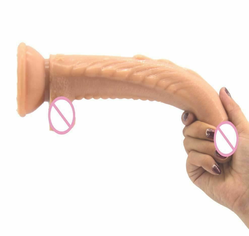 House Of Dasein Faak 25.2Cm 9.9Inch Silicone Dildo Big Sex Toy 4.1Cm Thick Butt Plug Anal Black - Flesh Main image