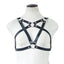 House Of Dasein Belted Pentagram Harness Women Body Fetish Clothing Black