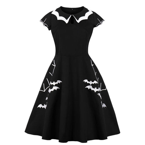 House Of Dasein Gothic Bat Queen Dress Plus Size Costume - Black - 5Xl