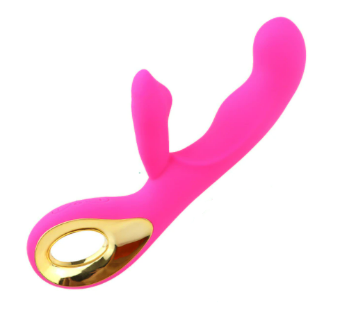 House Of Dasein Fun Pink Vibrator G Spot Vibrating Rabbit Wand Silicone Usb Charging Sex Toys For Women - Pink