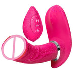 House Of Dasein Wireless Butterfly Vibrant Quiet G Spot Vibrator Invisible Panties Wearable Clitoris Stimulator Usb Rechargeable Sex Toys For Women - Pink