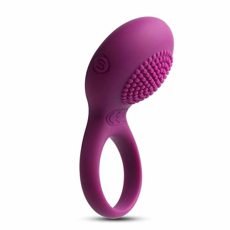 House Of Dasein Svakom Tyler Vibrating Cock Couples Penis Ring Vibrator Clit Stimulator - Purple Main image
