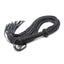 House Of Dasein Genuine Leather Braided Flogger Black Sex Whip Bdsm Spanking Fetish - Black