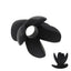 House Of Dasein Black Anal Plug Spreader Silicone Butt Dilator Speculum Bdsm Medical Fetish - Black