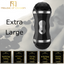 House Of Dasein Large Masturbation Cup Double Entrance Realistic Rechargeable Masturbator - Flesh