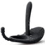 House Of Dasein Black Vibrating Cock Ring Anal Beads Butt Plug Clitoral Stimulator Couples Vibrator - Black