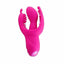 House Of Dasein Triple Stimulation Rabbit Silicone Vibrator 10 Speed Masturbation Women - Pink