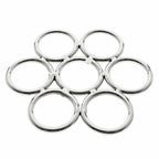 House Of Dasein Shibari Stainless Steel Suspension Ring Bondage Restraints Bdsm - Silver