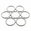 House Of Dasein Shibari Stainless Steel Suspension Ring Bondage Restraints Bdsm - Silver