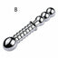House Of Dasein 3 Styles Large Metal Anal Beads Butt Plug Dildo Sex Toy - B