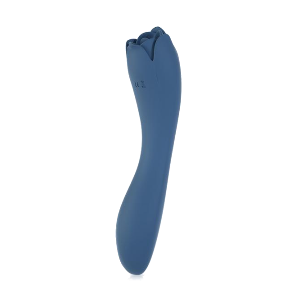 House Of Dasein Rose Oral Licking Tongue Clitoris Vibrator Silicone Waterproof Sex Toy Women - Blue