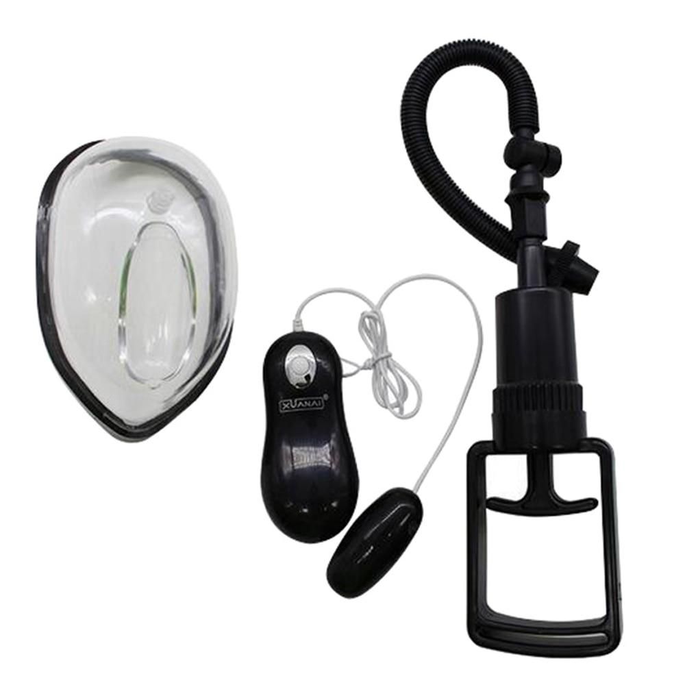 House Of Dasein Pussy Pump Vibrator Clitoris Nipple Sucker Bdsm Kink Fetish - Black